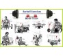 Body Tech 30kg Pvc Home Gym Set With 20 In 1 Exercise Bench.